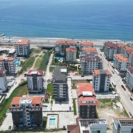 Kestel Kiralik Esyali Havuzlu Denize Yakin Апартаменти *
